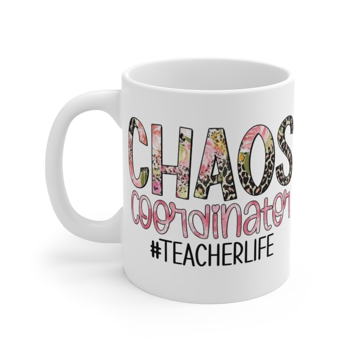 teacher Mug, Funny Quote Coffee Mug - Unique Gift Idea, 11oz Ceramic Cup, Sarcastic Humor Teacup, Office Desk Decor, Novelty Quote Mug
