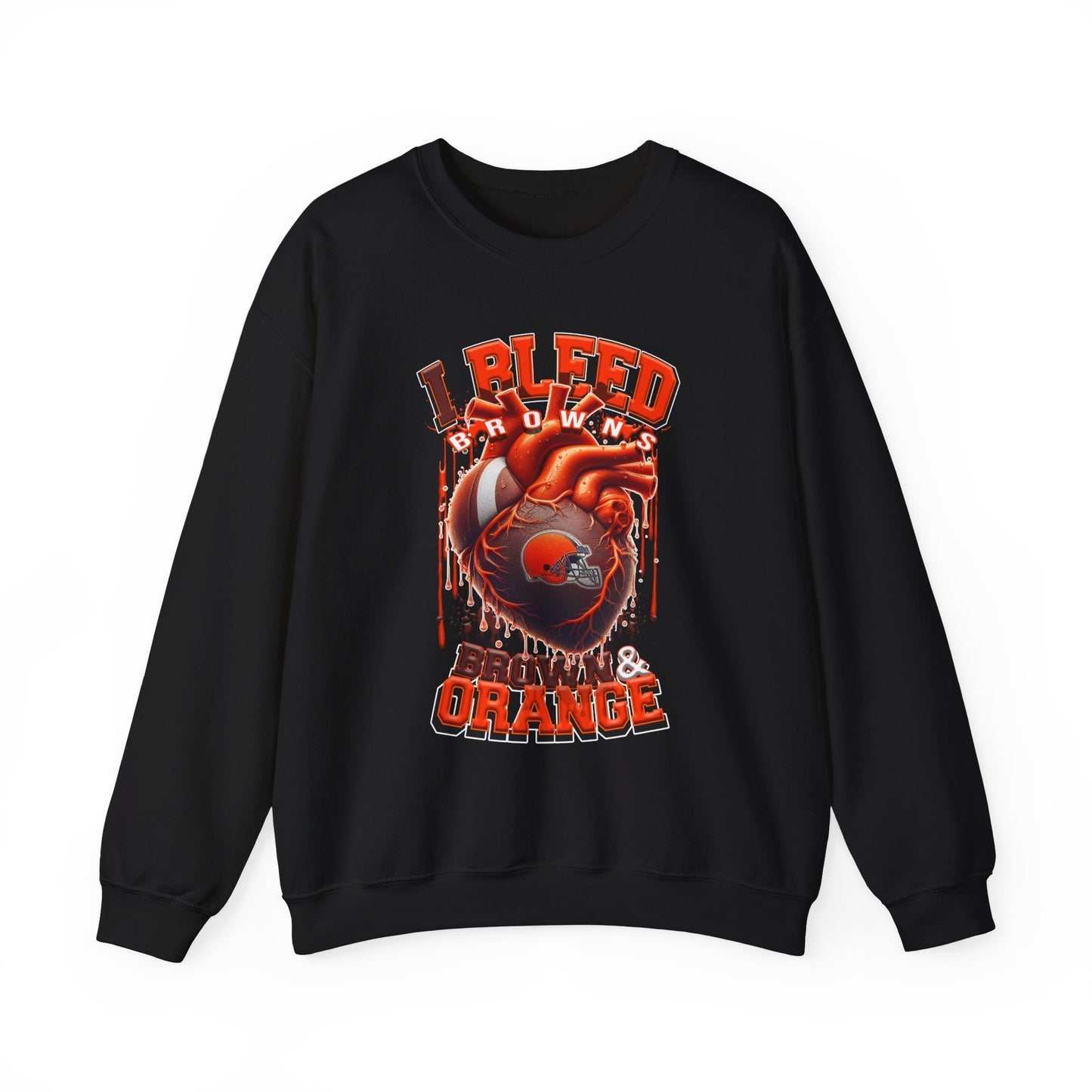 Cleveland Browns Inspired Heavy Blend™ Crewneck Sweatshirt