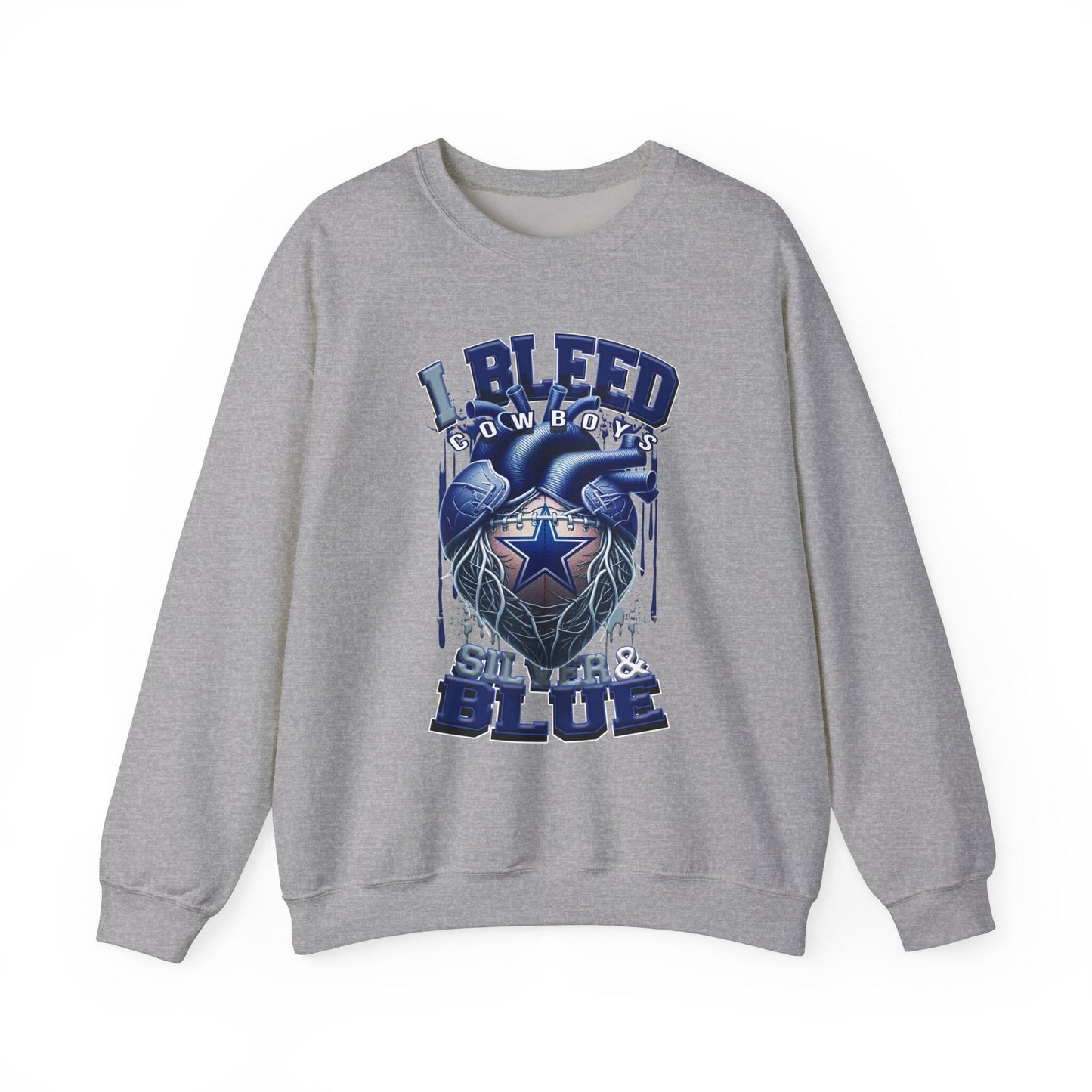 Dallas Cowboys Inspired Heavy Blend™ Crewneck Sweatshirt
