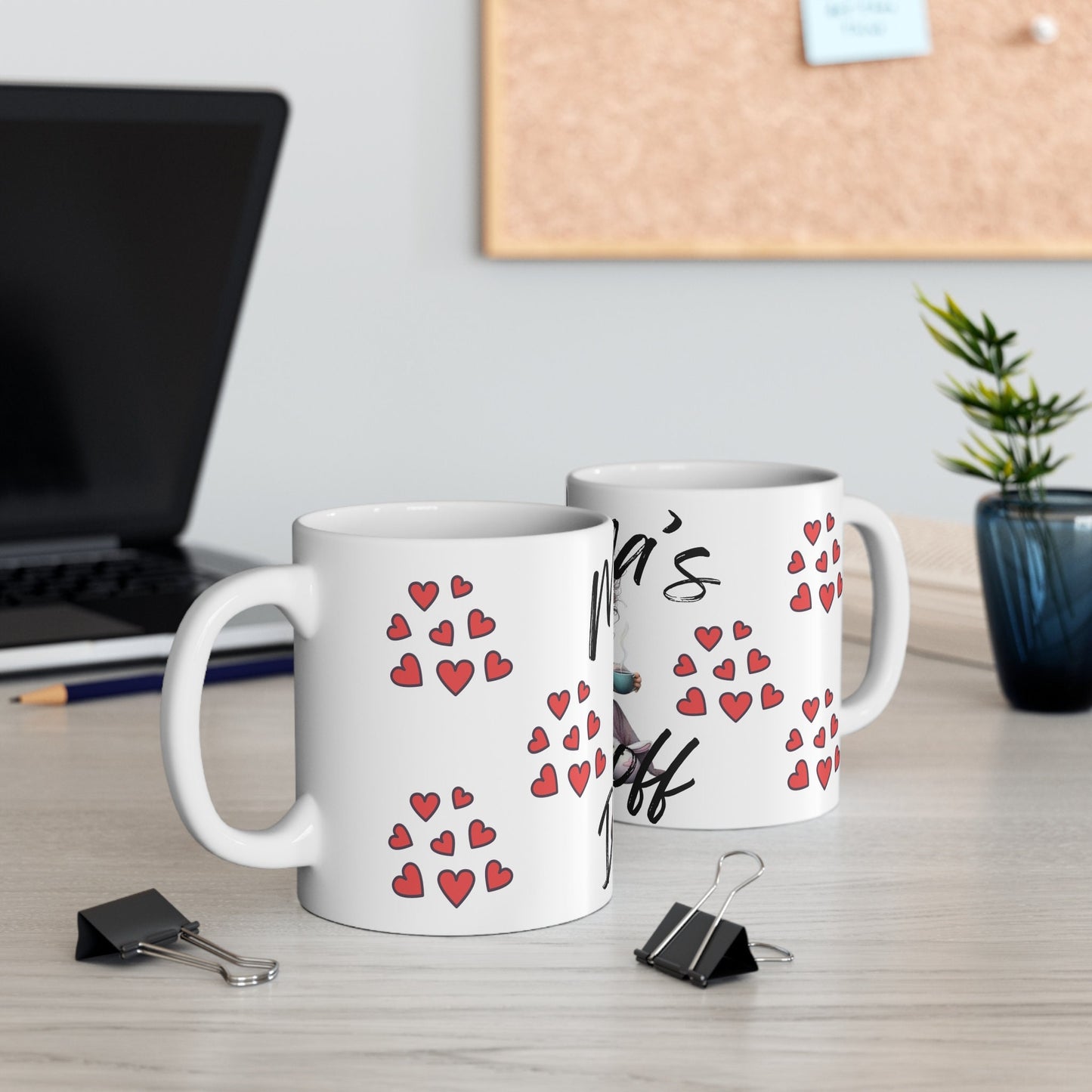 my day off, Funny Quote Coffee Mug - Unique Gift Idea, 11oz Ceramic Cup, Sarcastic Humor Teacup, Office Desk Decor, Novelty Quote Mug