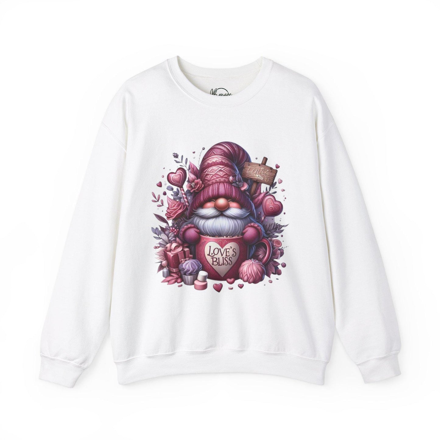 trending Gnomes love edition Comfy Crewneck Sweatshirt free shipping