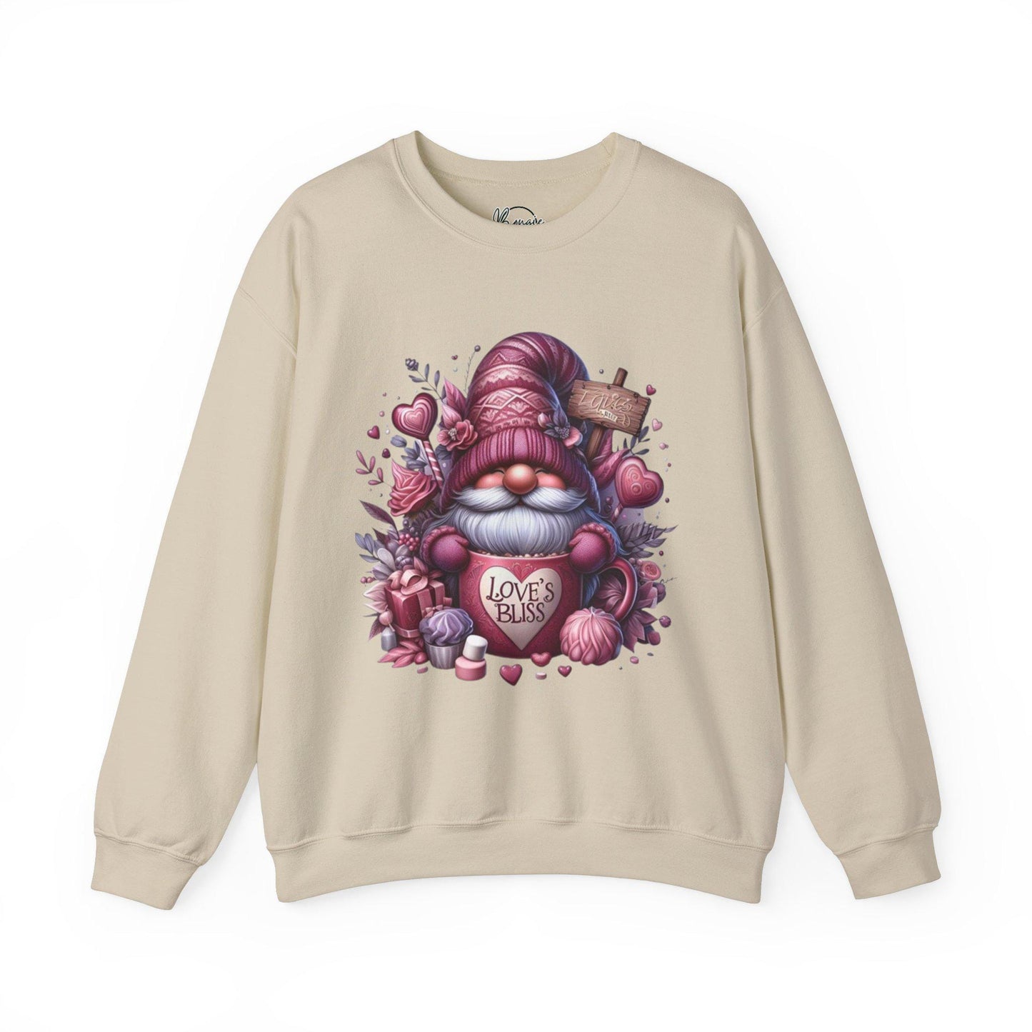 trending Gnomes love edition Comfy Crewneck Sweatshirt free shipping