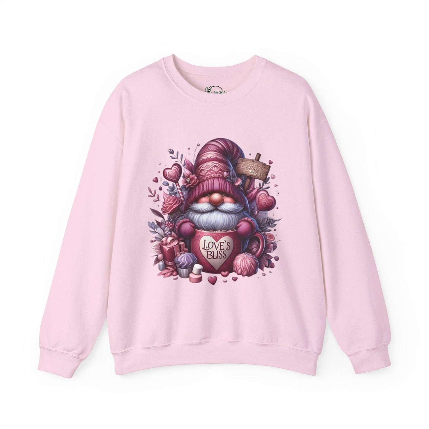 trending Gnomes love edition Comfy Crewneck Sweatshirt free shipping