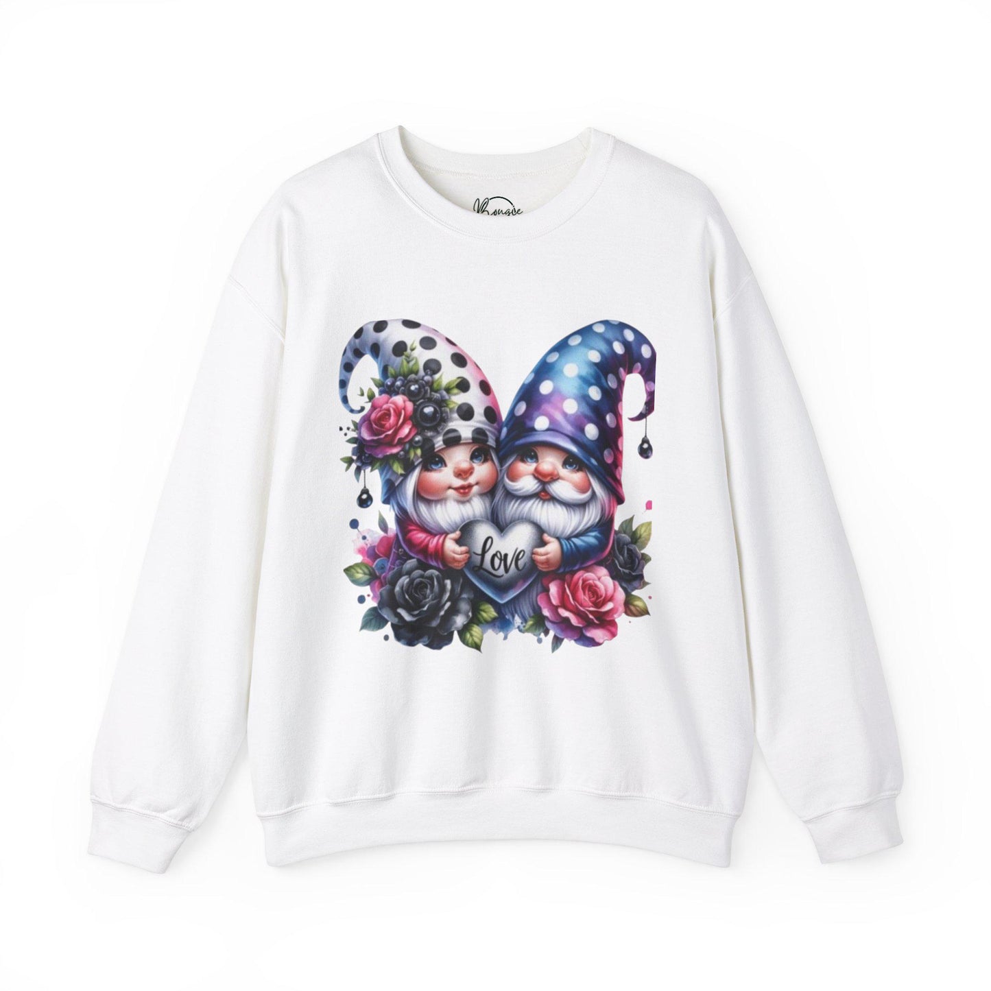 Trending Mr. and Mrs. Gnome Unisex Heavy Blend™ Crewneck Sweatshirt Free shipping