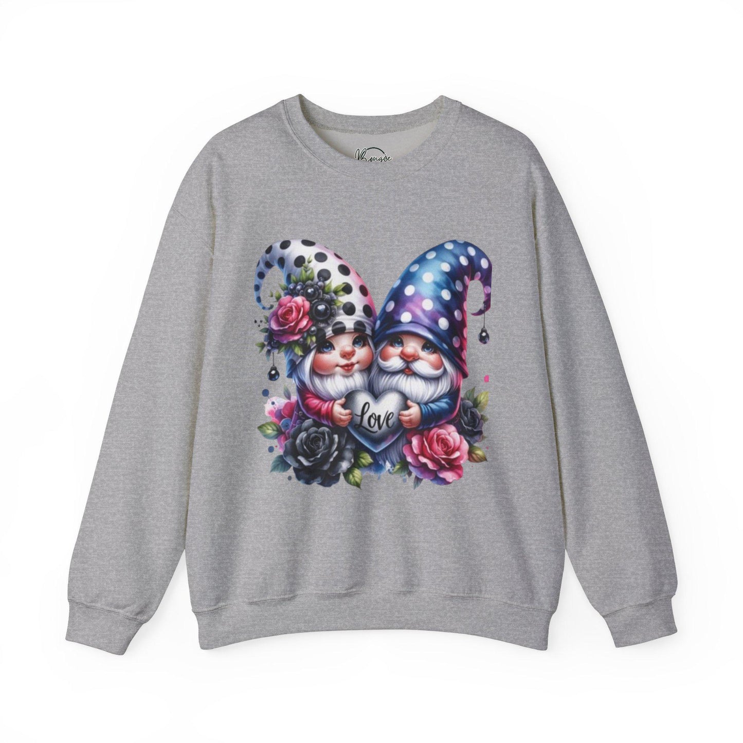 Trending Mr. and Mrs. Gnome Unisex Heavy Blend™ Crewneck Sweatshirt Free shipping