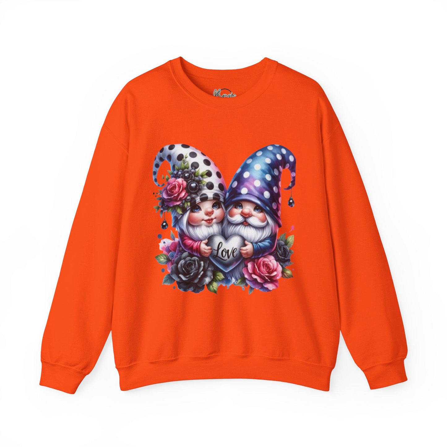 Trending Mr. and Mrs. Gnome Unisex Heavy Blend™ Crewneck Sweatshirt Free shipping