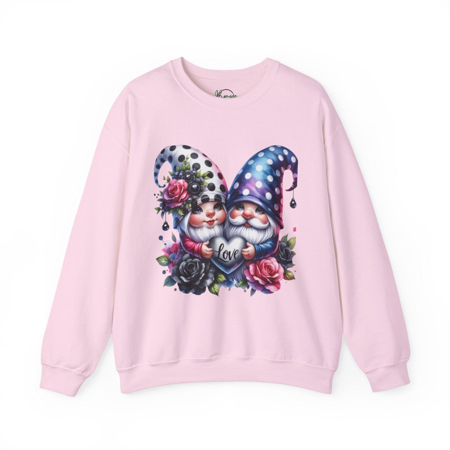 Trending Mr. and Mrs. Gnome Unisex Heavy Blend™ Crewneck Sweatshirt Free shipping