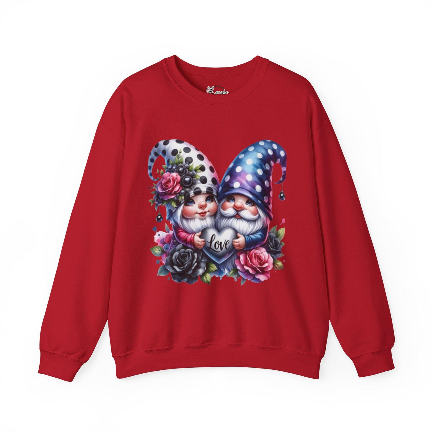 Trending Mr. and Mrs. Gnome Unisex Heavy Blend™ Crewneck Sweatshirt Free shipping