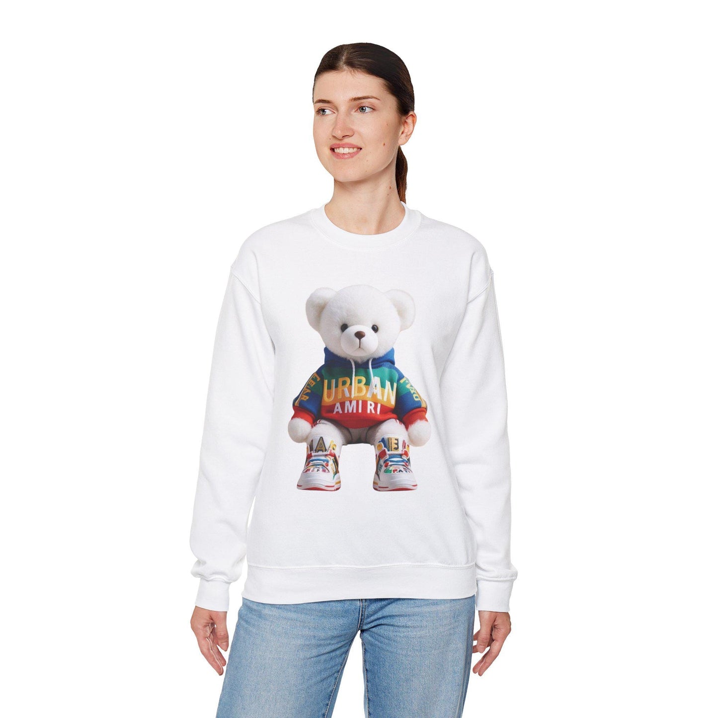 Trending one of kind Amiri Inspired Unisex Heavy Blend™ Crewneck Sweatshirt Free shipping