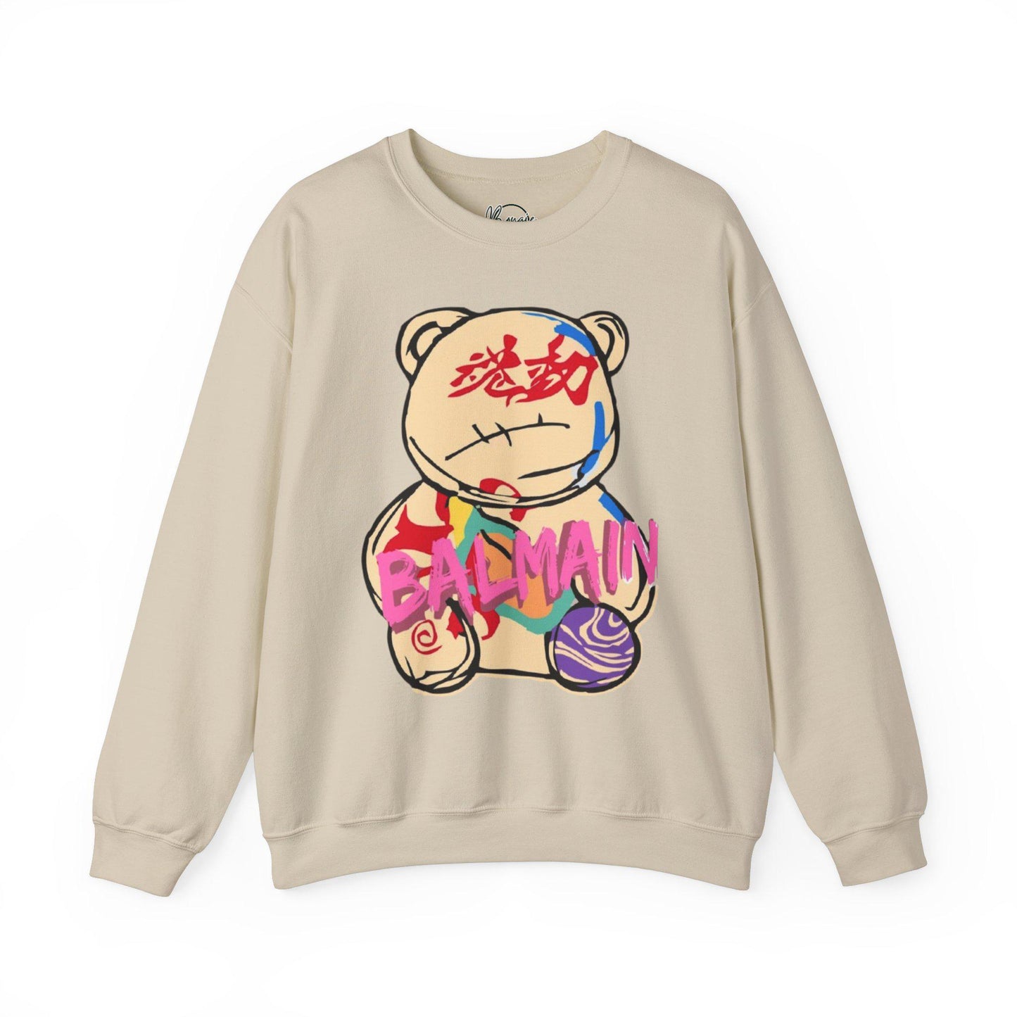 Balmain inspired Unisex Heavy Blend™ Crewneck Sweatshirt free shipping