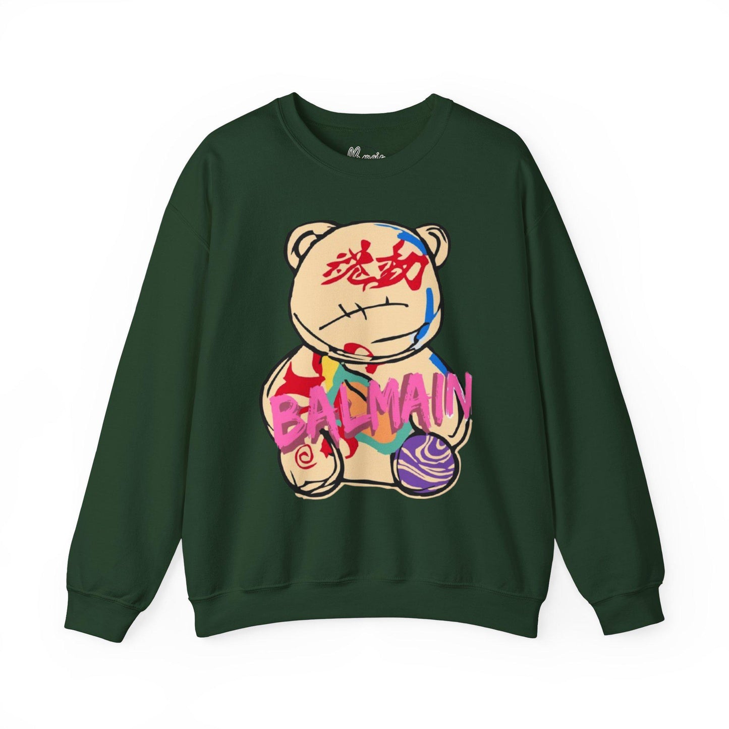 Balmain inspired Unisex Heavy Blend™ Crewneck Sweatshirt free shipping