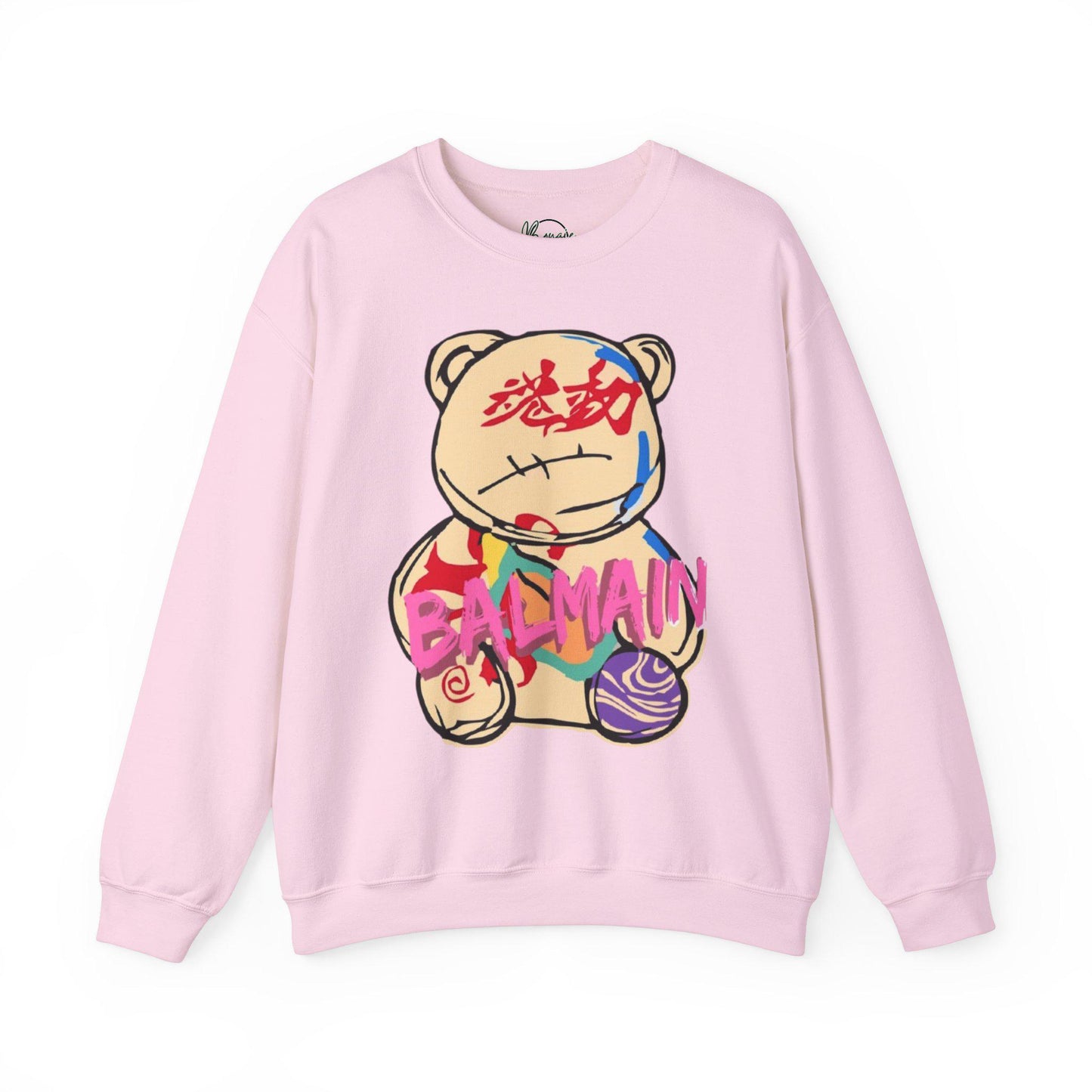 Balmain inspired Unisex Heavy Blend™ Crewneck Sweatshirt free shipping