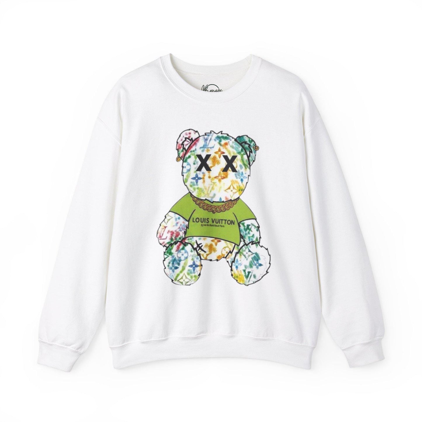 Louie V Stay Young Inspired Unisex Heavy Blend™ Crewneck Sweatshirt Free shipping