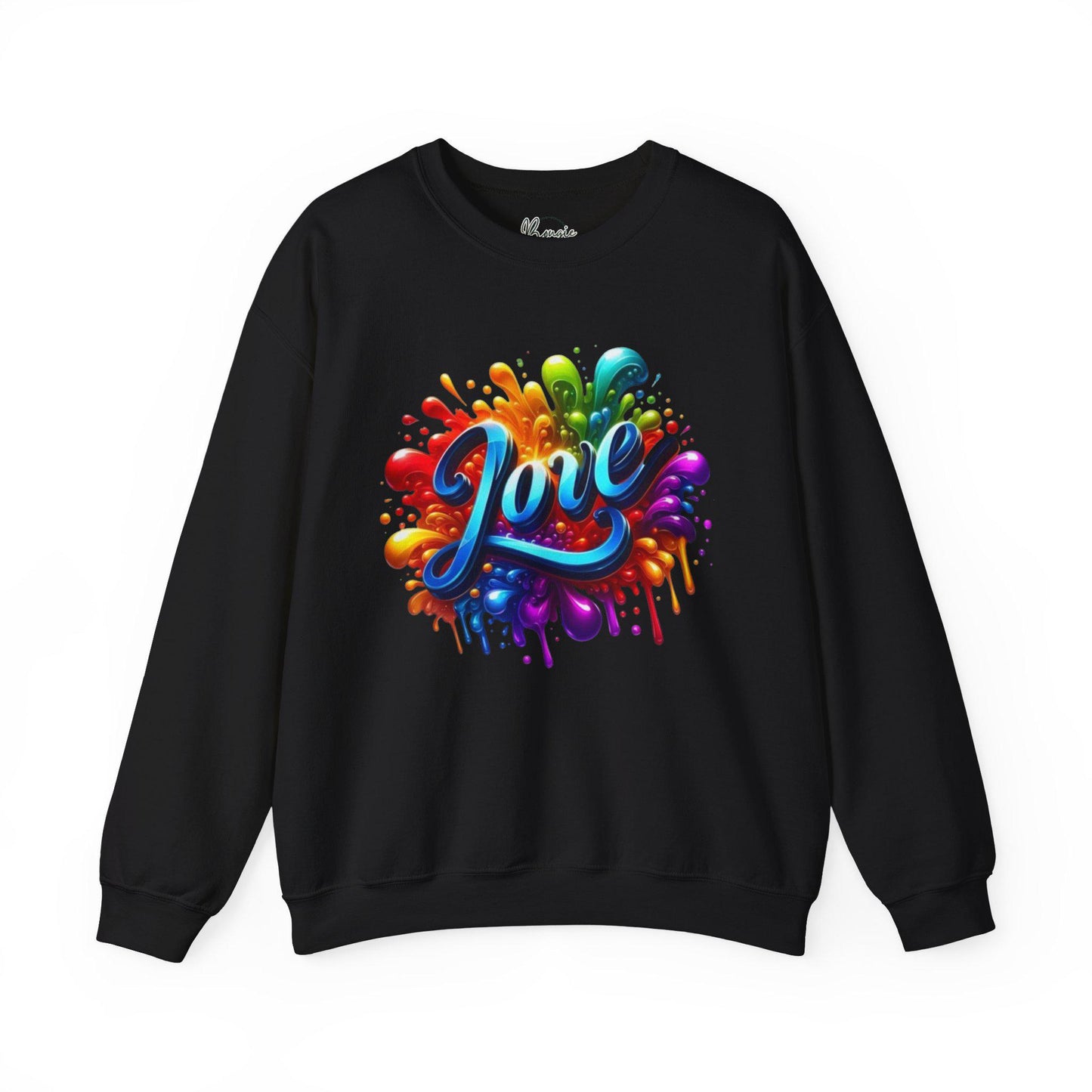 Love In Graphiti style Unisex Heavy Blend™ Crewneck Sweatshirt