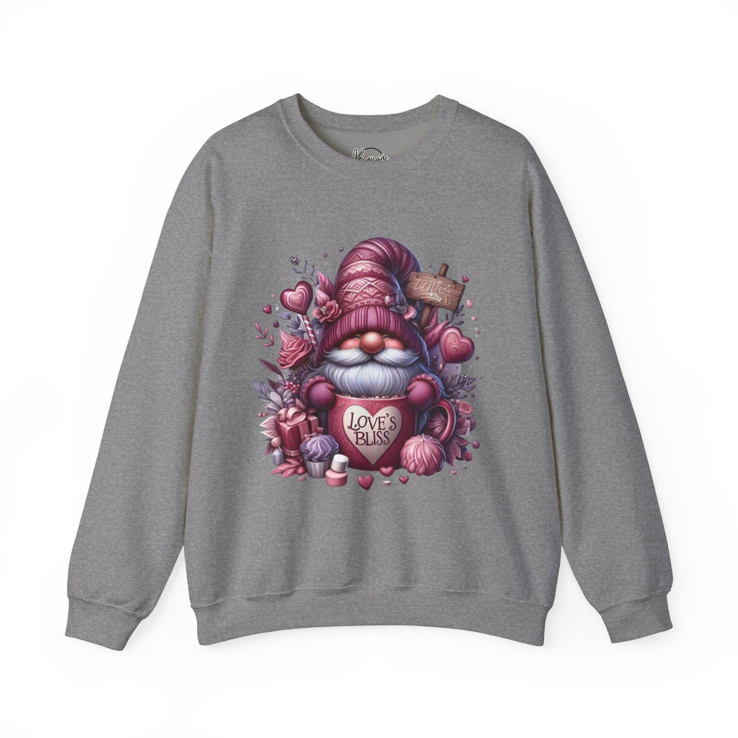 trending Gnomes love edition Comfy Crewneck Sweatshirt free shipping