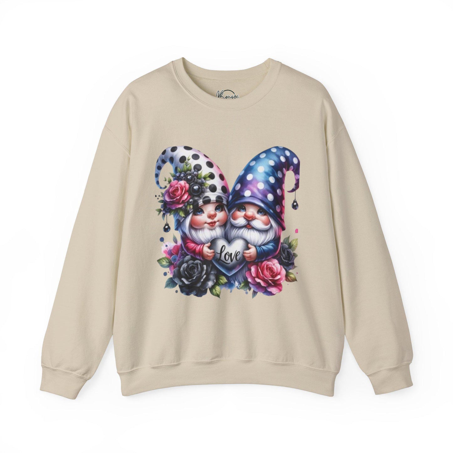 Trending Mr. and Mrs. Gnome Unisex Heavy Blend™ Crewneck Sweatshirt Free shipping
