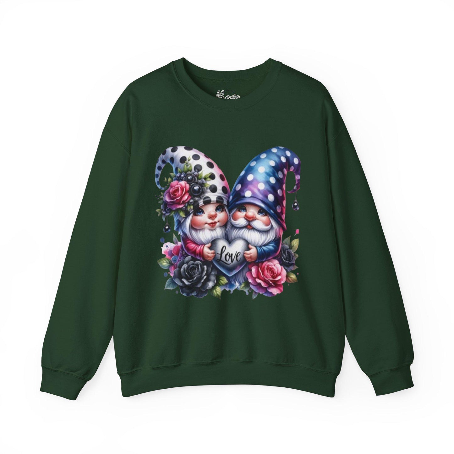 Trending Mr. and Mrs. Gnome Unisex Heavy Blend™ Crewneck Sweatshirt Free shipping