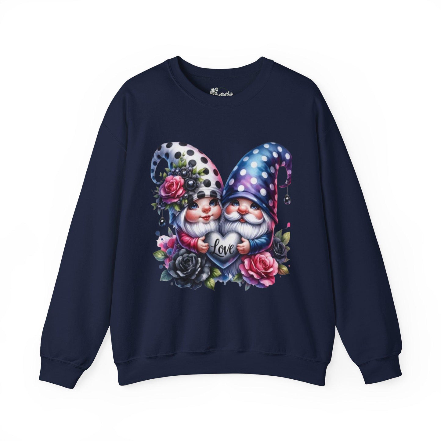 Trending Mr. and Mrs. Gnome Unisex Heavy Blend™ Crewneck Sweatshirt Free shipping