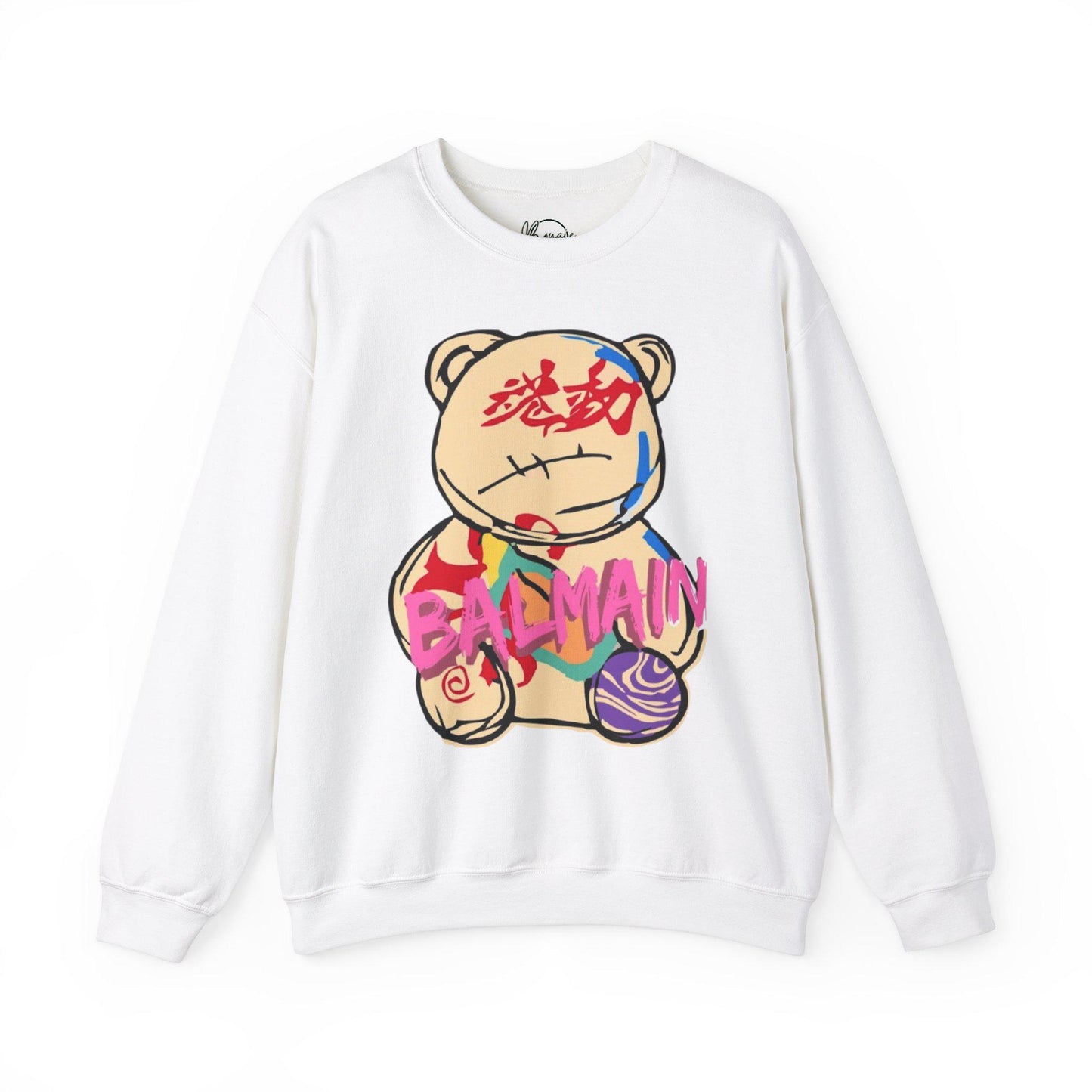 Balmain inspired Unisex Heavy Blend™ Crewneck Sweatshirt free shipping