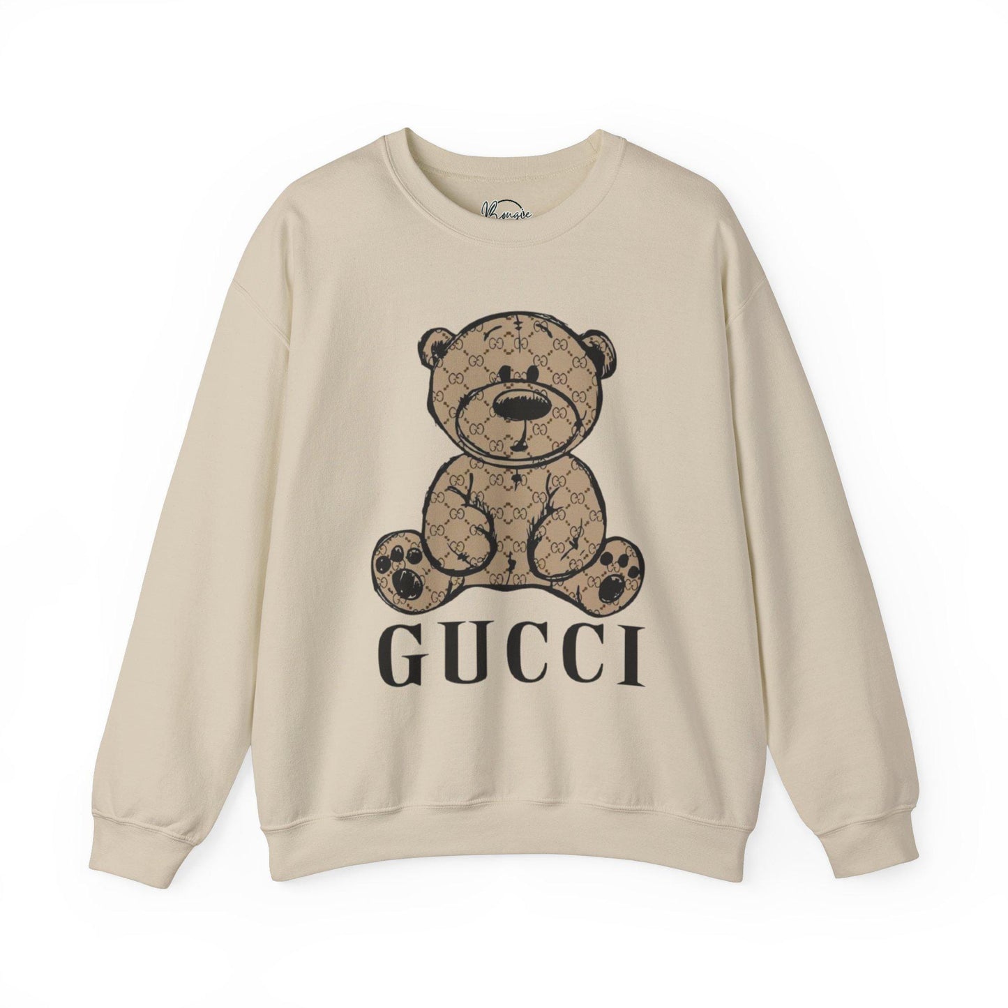 Trending Gucci bear inspired Unisex Heavy Blend™ Crewneck Sweatshirt free shipping