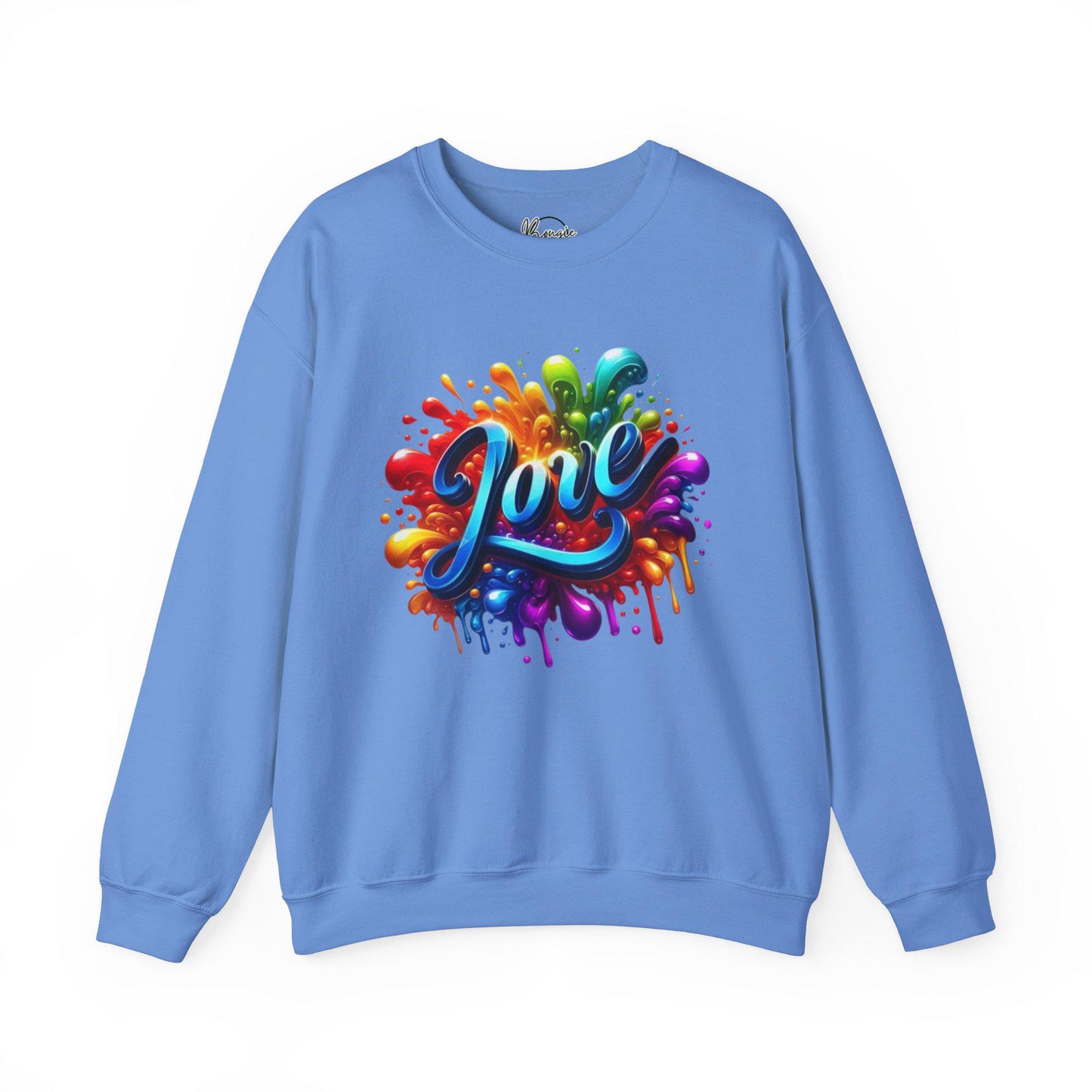 Love In Graphiti style Unisex Heavy Blend™ Crewneck Sweatshirt