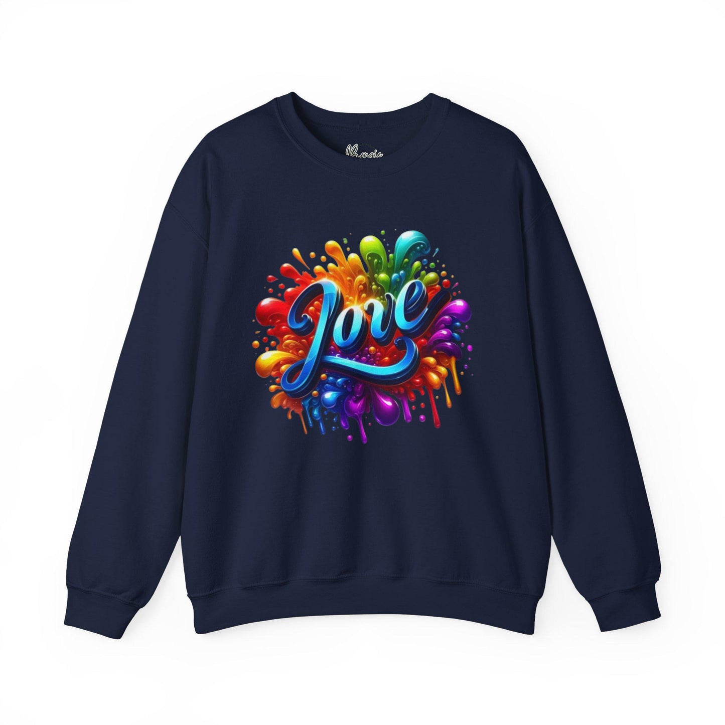 Love In Graphiti style Unisex Heavy Blend™ Crewneck Sweatshirt