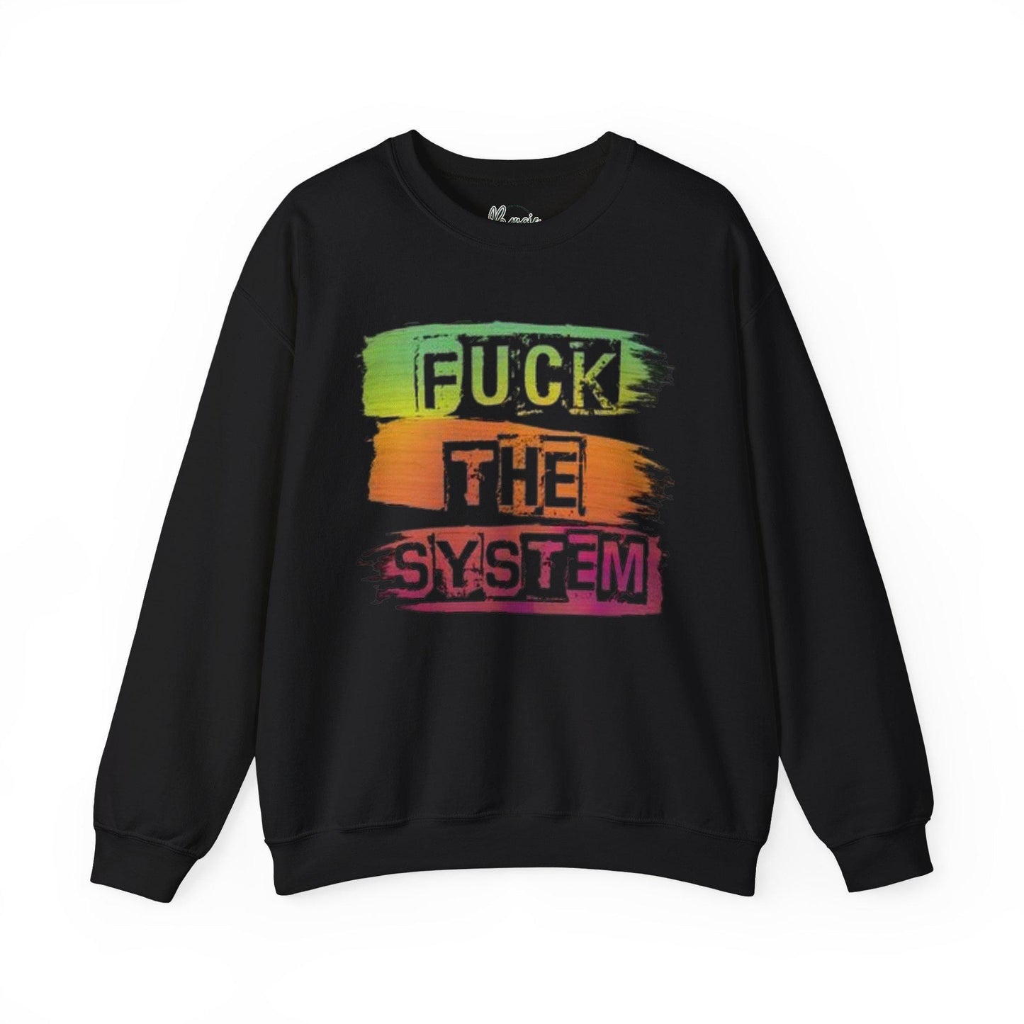 EFF the System Funny Unisex Heavy Blend™ Crewneck Sweatshirt
