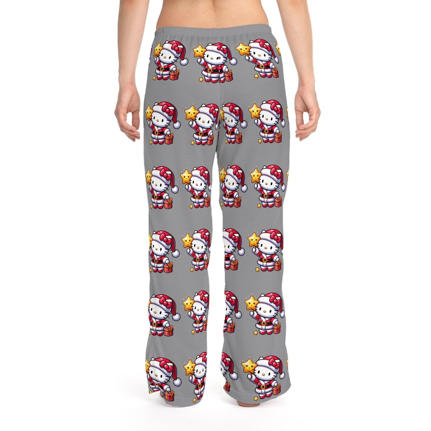 hello kitty Xmas pants for Women's Pajama Pants (AOP)