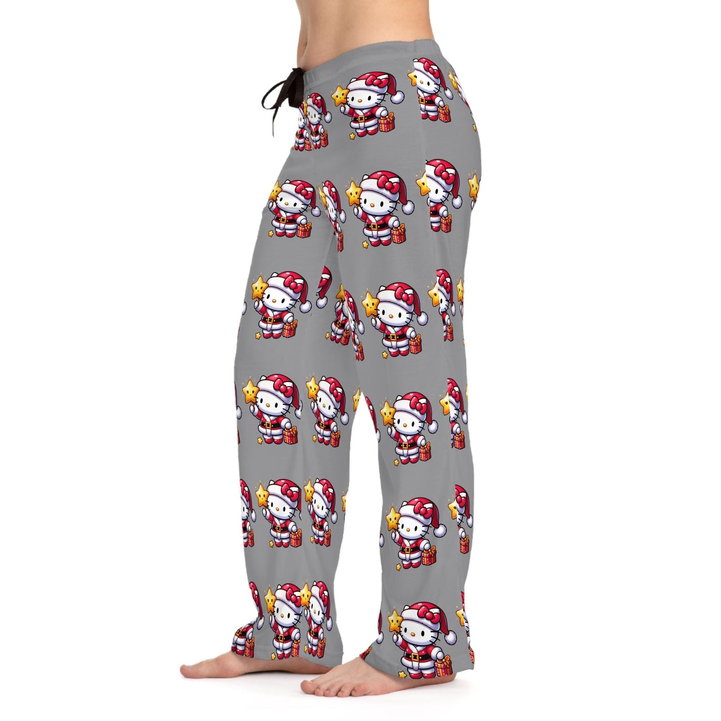 hello kitty Xmas pants for Women's Pajama Pants (AOP)