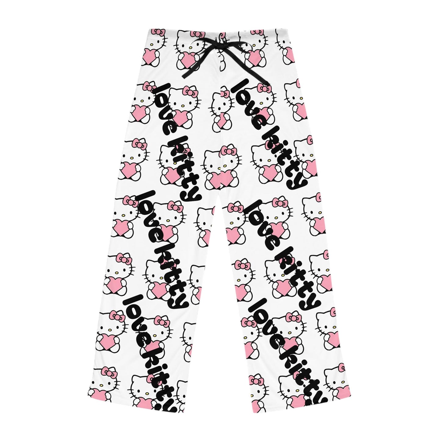 love kitty Women's Pajama Pants (AOP)