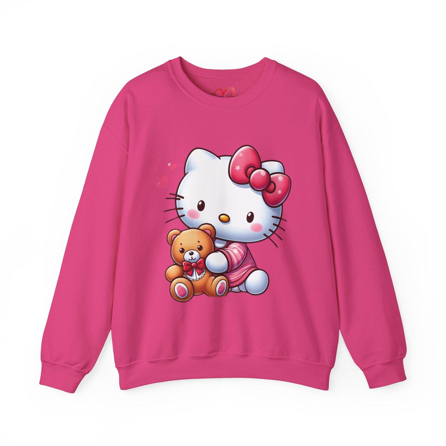 hello kitty Christmas Unisex Heavy Blend™ Crewneck Sweatshirt
