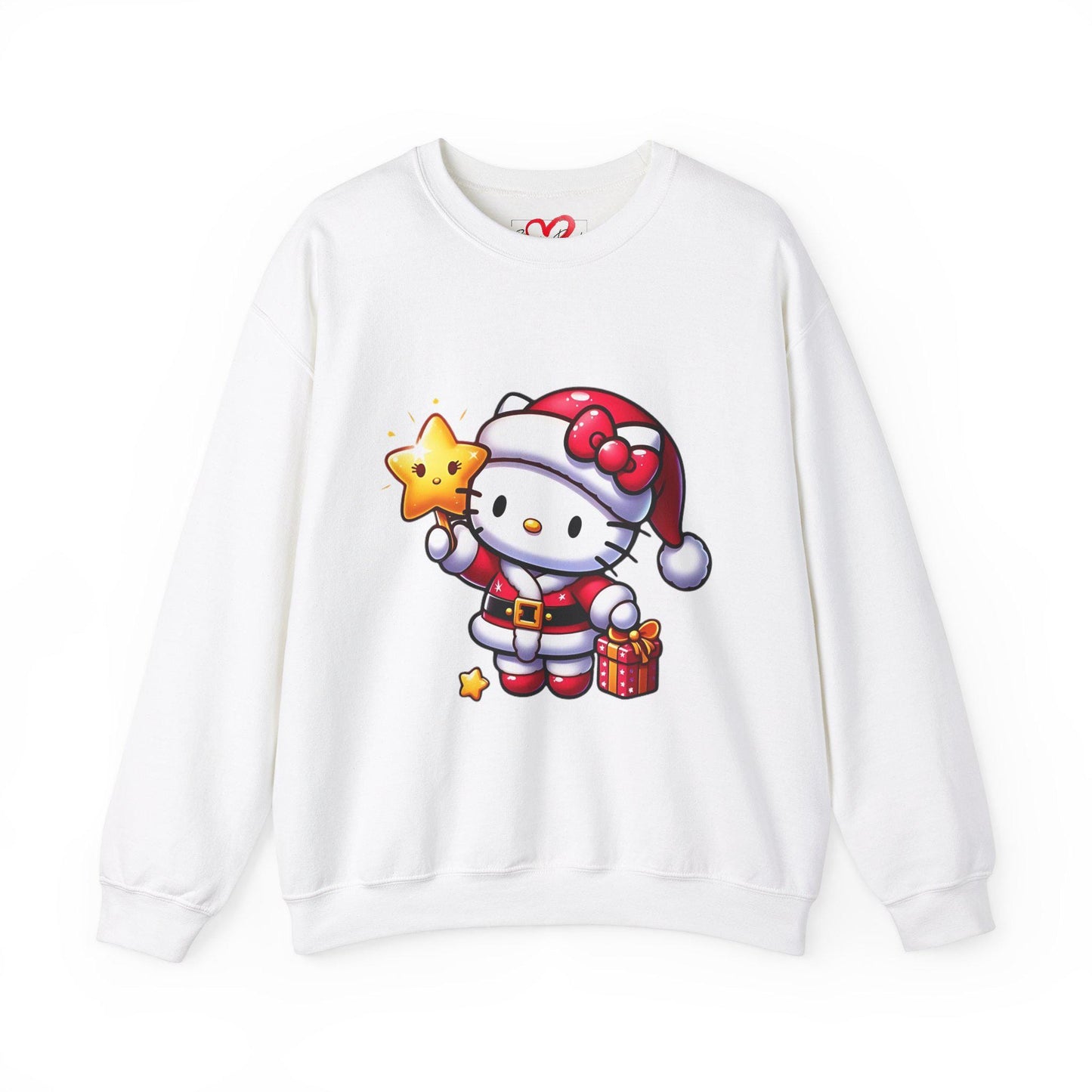 Bougie royale hello kitty Xmas Unisex Heavy Blend™ Crewneck Sweatshirt
