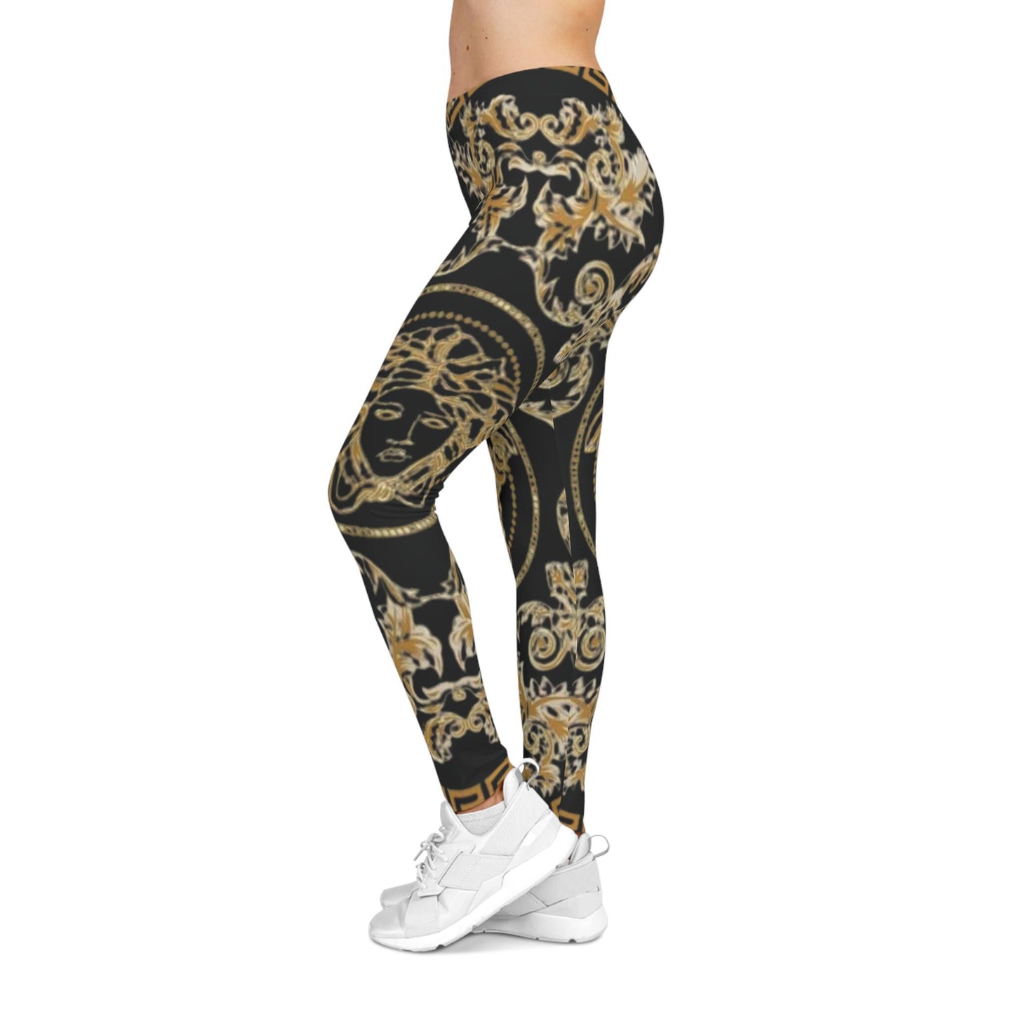 bougie style Women's Casual Leggings (AOP)