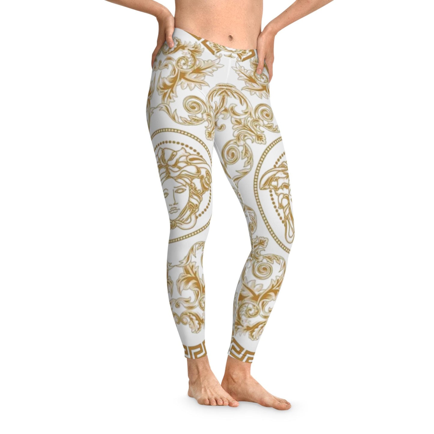 elegant styled Stretchy Leggings (AOP)