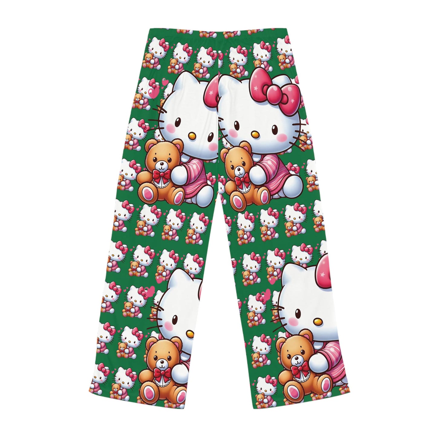 very cute hello kitty Women's Pajama Pants (AOP)