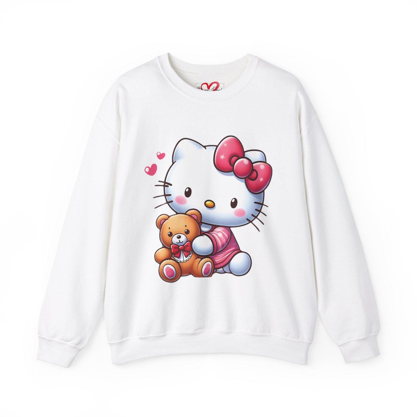 hello kitty Christmas Unisex Heavy Blend™ Crewneck Sweatshirt