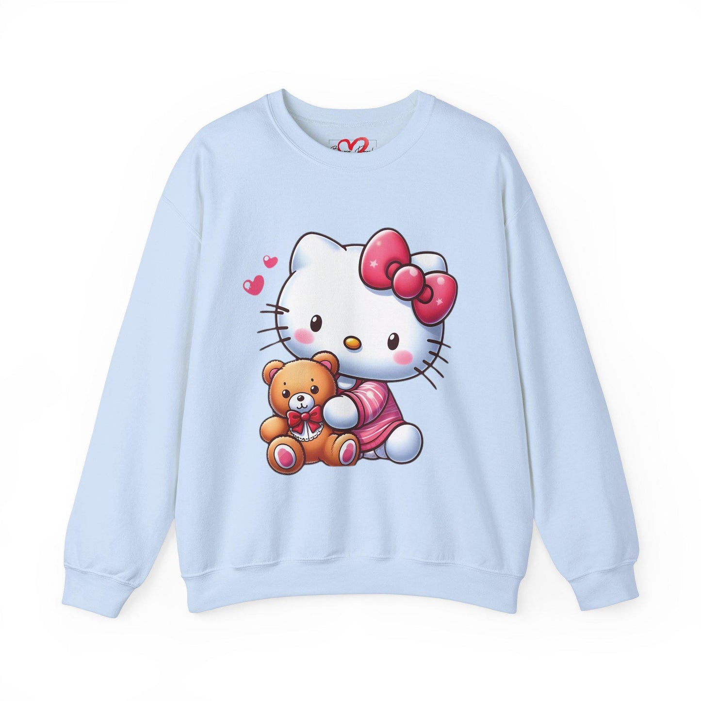 hello kitty Christmas Unisex Heavy Blend™ Crewneck Sweatshirt