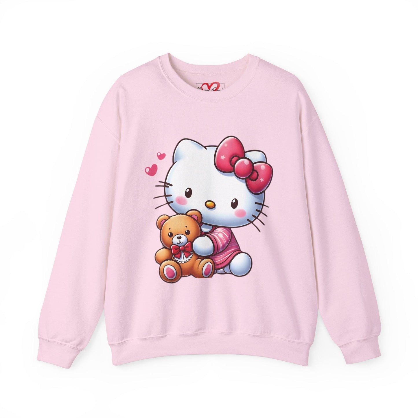 hello kitty Christmas Unisex Heavy Blend™ Crewneck Sweatshirt