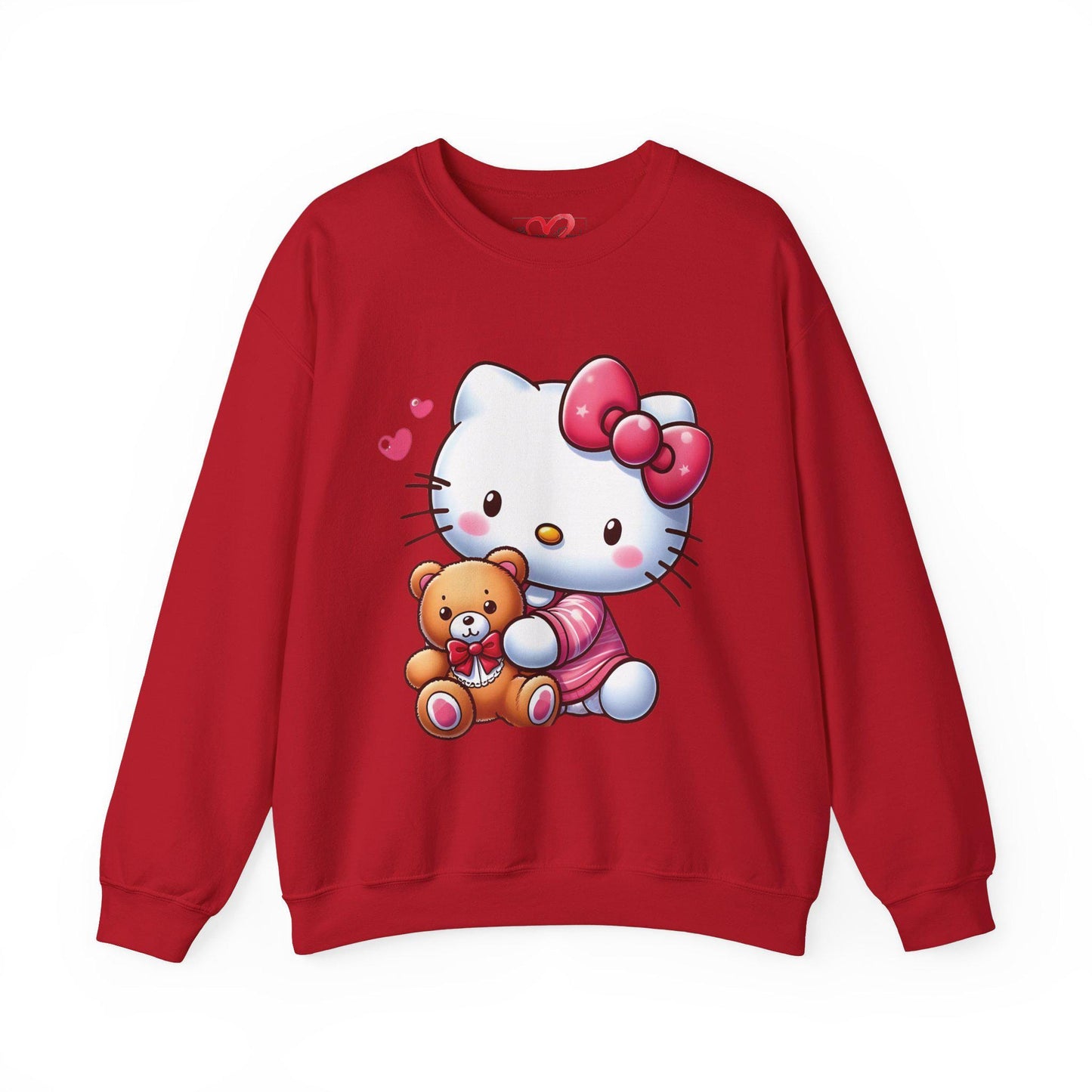 hello kitty Christmas Unisex Heavy Blend™ Crewneck Sweatshirt
