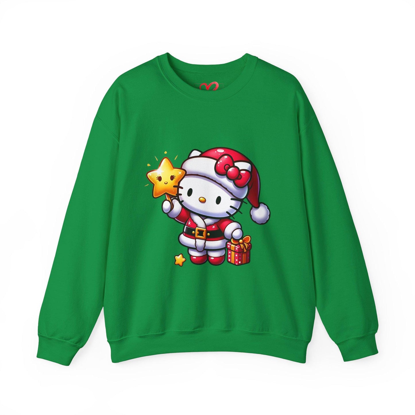 Bougie royale hello kitty Xmas Unisex Heavy Blend™ Crewneck Sweatshirt