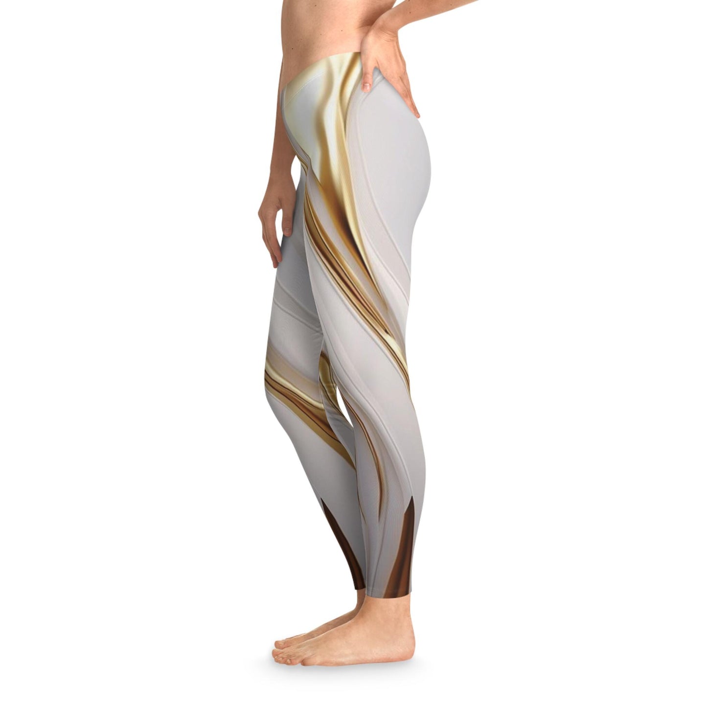 Coquettish style Stretchy Leggings (AOP)