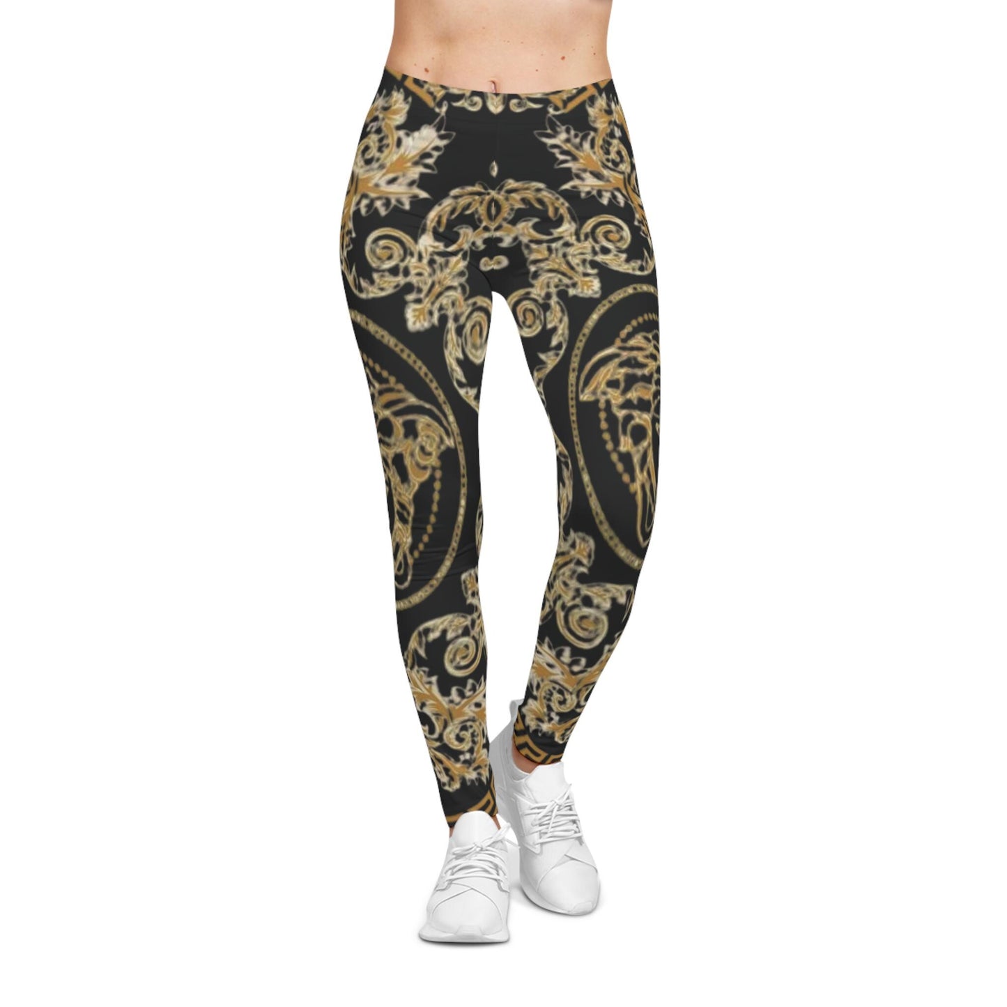 bougie style Women's Casual Leggings (AOP)