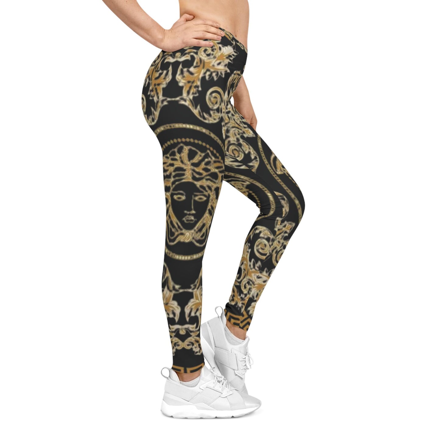 bougie style Women's Casual Leggings (AOP)