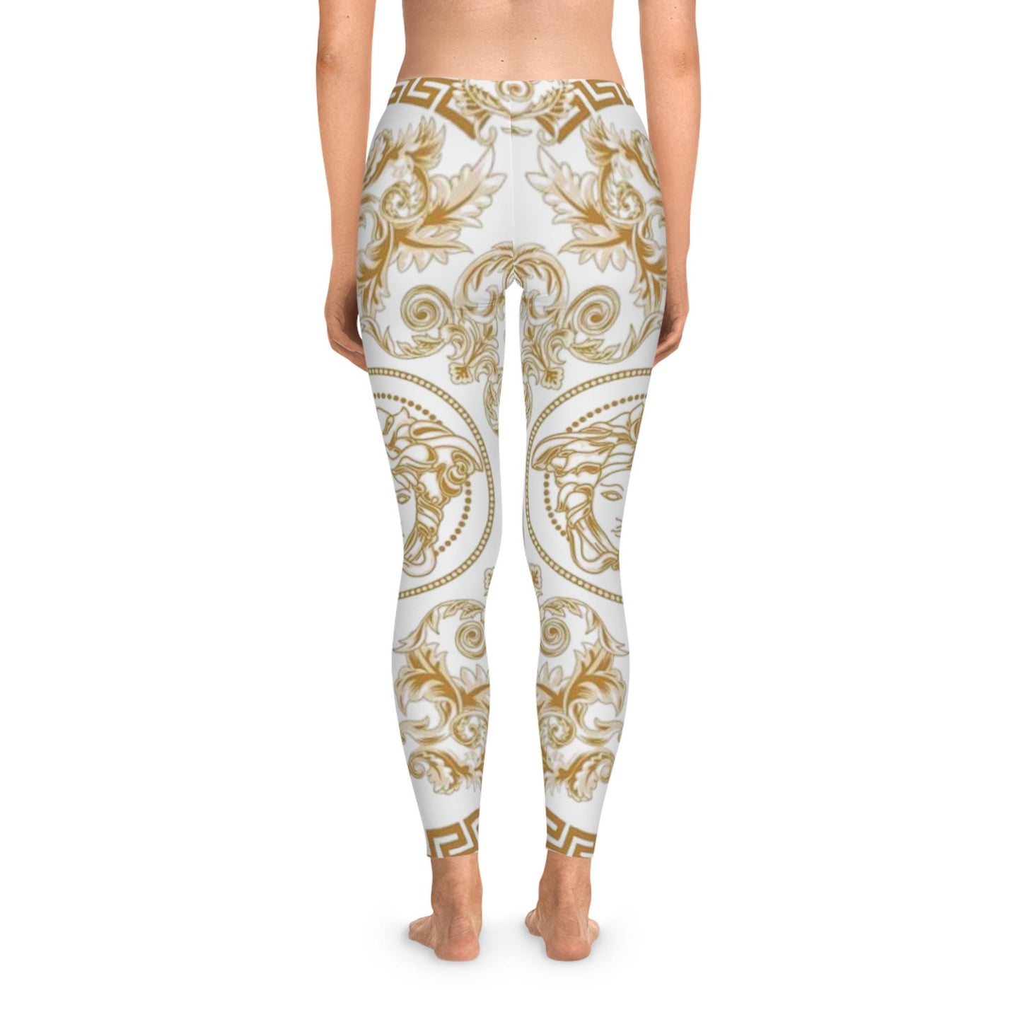 elegant styled Stretchy Leggings (AOP)