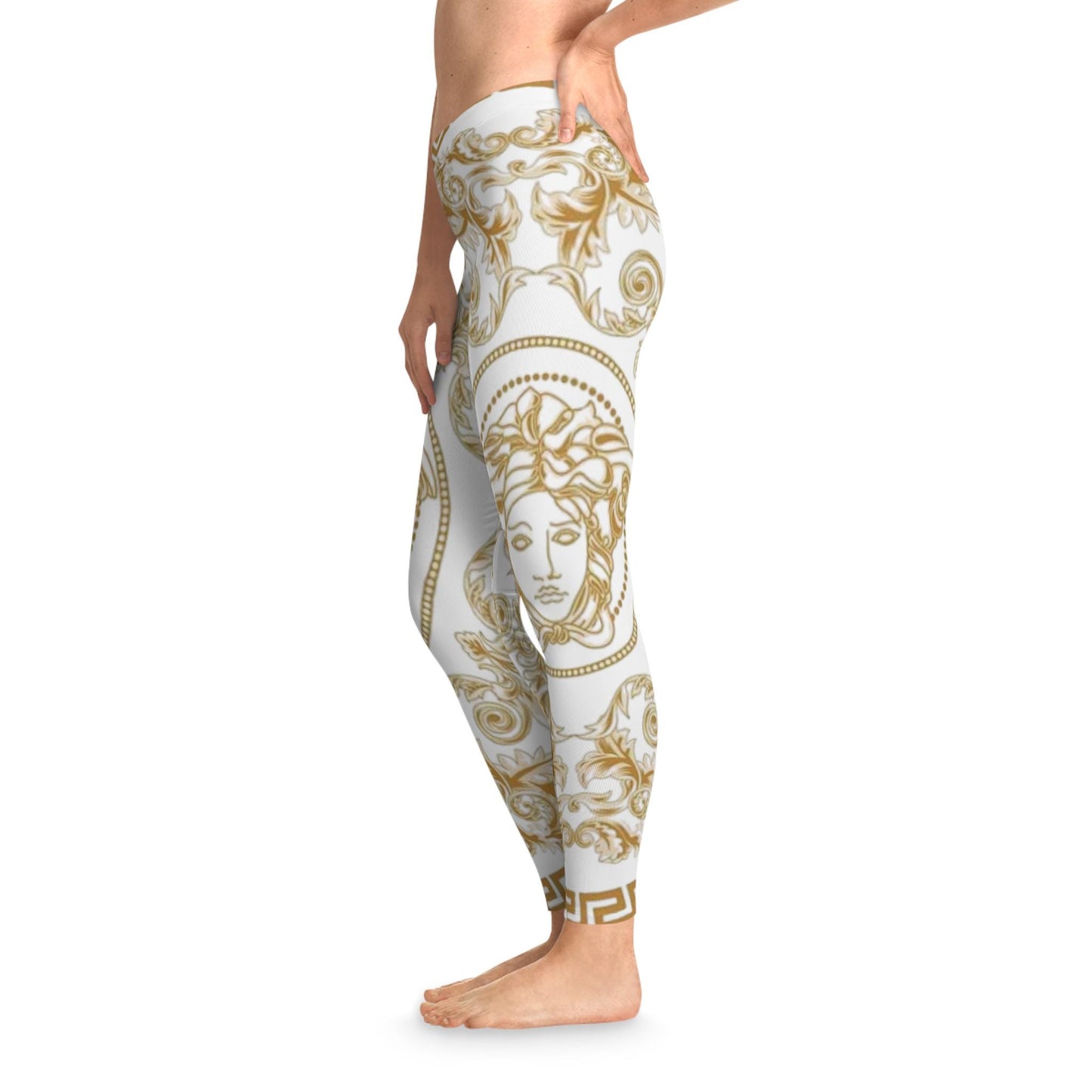 elegant styled Stretchy Leggings (AOP)