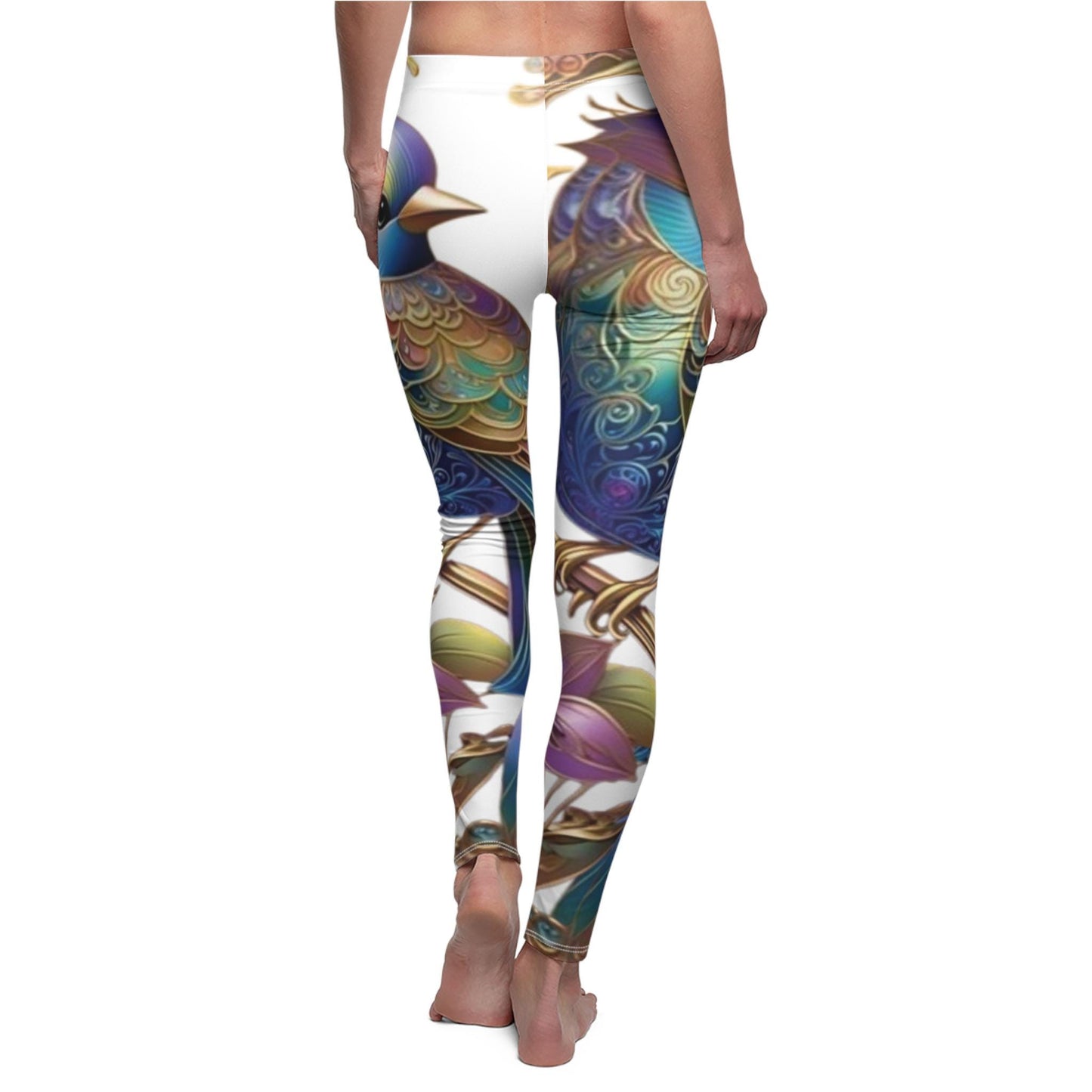 very Demure Women's Cut & Sew Casual Leggings (AOP)