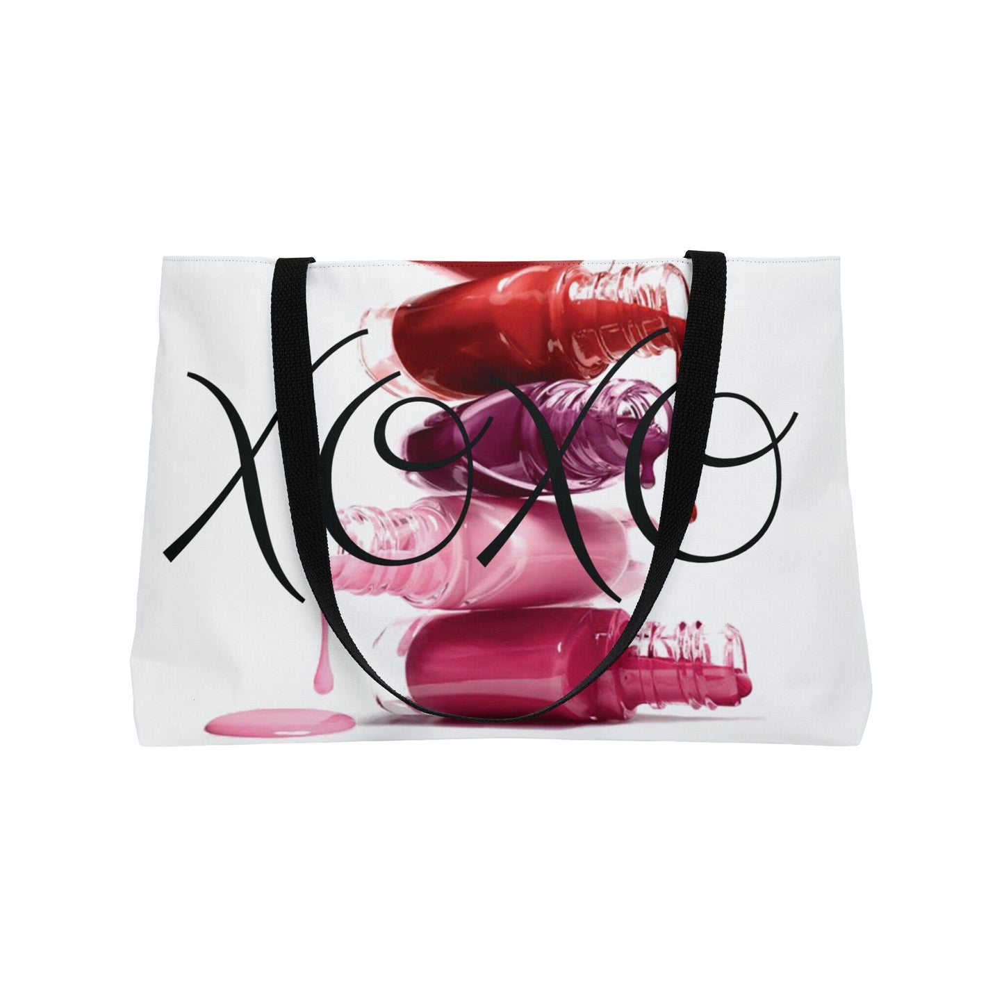 XOXO Bougie lipstick Weekender Tote Bag for ladies