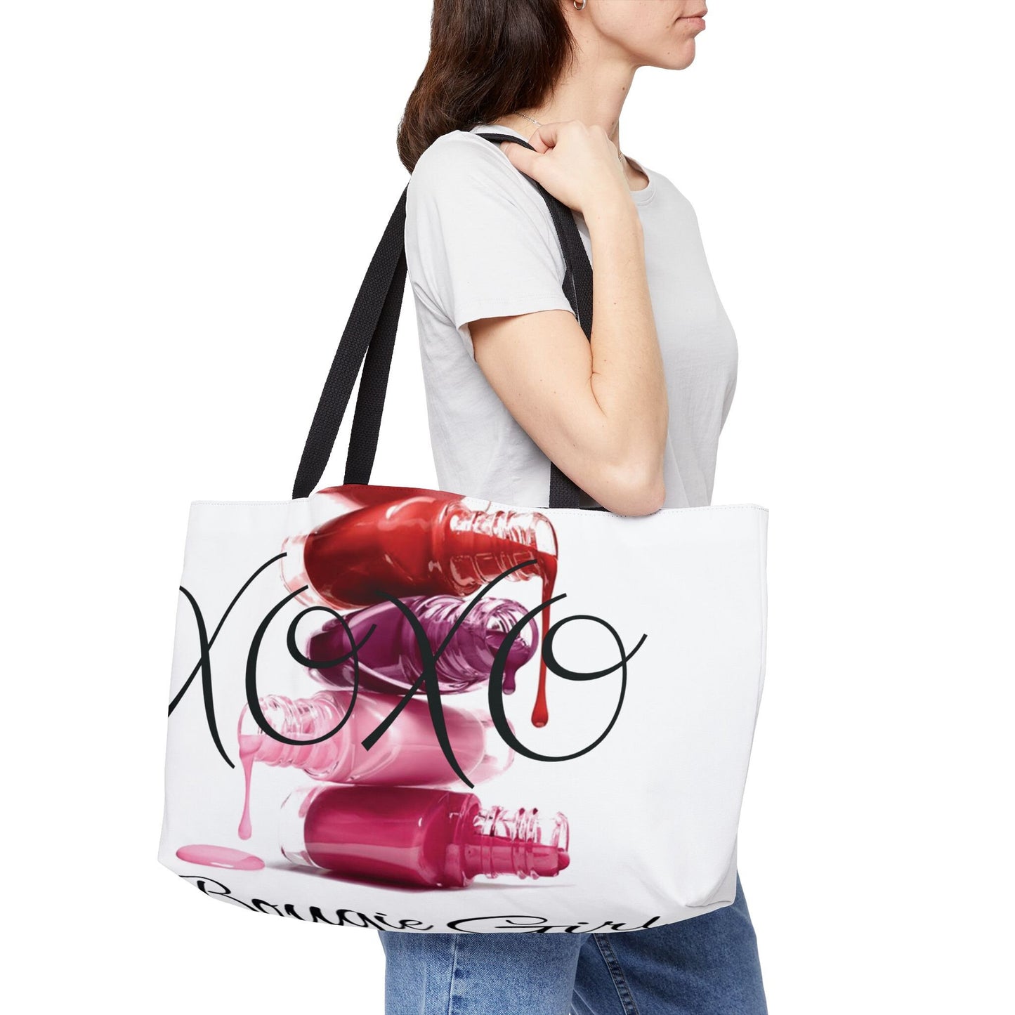 XOXO Bougie lipstick Weekender Tote Bag for ladies