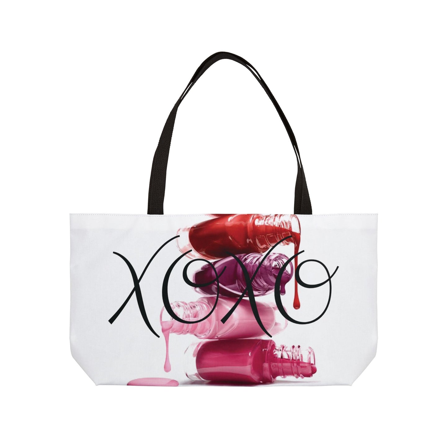 XOXO Bougie lipstick Weekender Tote Bag for ladies