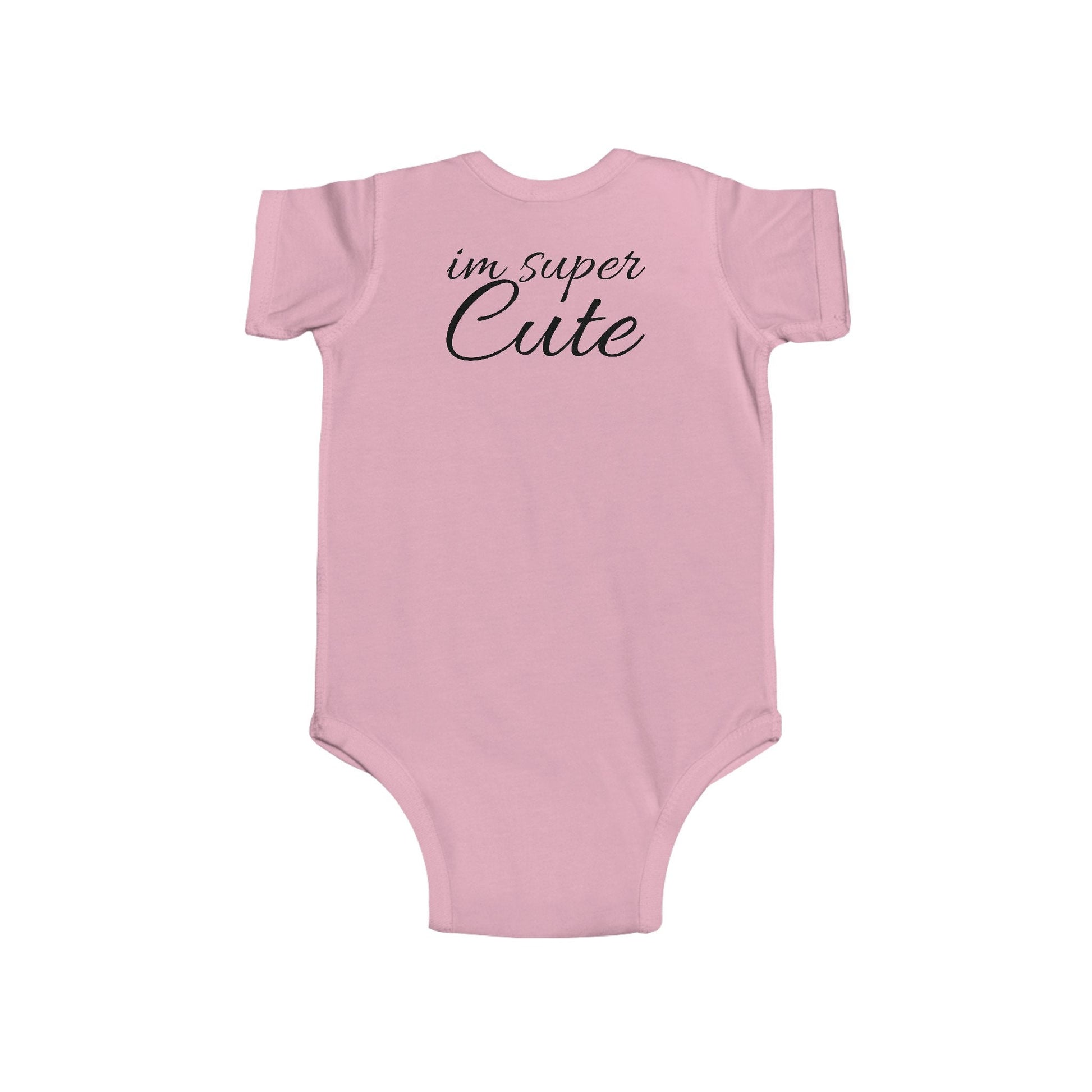 Custom-made I'm super cute Baby koala Infant Jersey Bodysuit for newborns to 24m